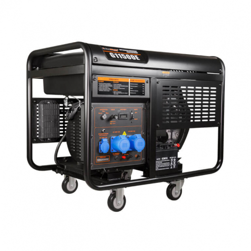 Генератор бензиновый FoxWeld G11500E-3 Генератор бензиновый FoxWeld G11500E-3 — изображение 1