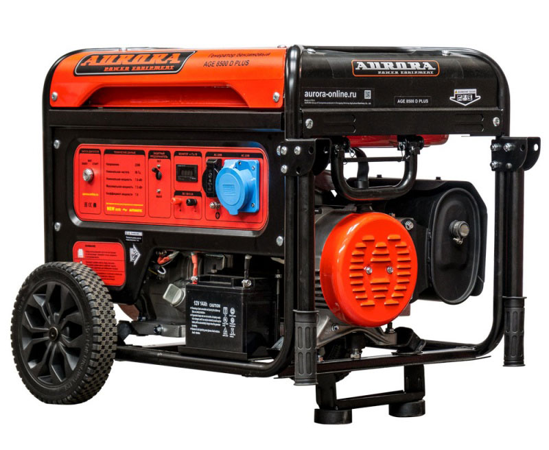 Бензогенератор Aurora AGE 8500 D PLUS Бензогенератор Aurora AGE 8500 D PLUS