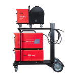 FUBAG Сварочный полуавтомат инвертор XMIG 500T DW PULSE + Подающий механизм DRIVE XMIG DW PULSE + Горелка FB 550W 3m + Блок жидкостного охлаждения Cool XMIG + Шланг-пакет 5 метров 70мм2 14 pol с жидкостным охлаждением + Тележка XMIG — изображение 2