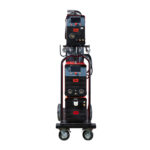 FUBAG Сварочный полуавтомат инвертор XMIG 500T DW PULSE + Подающий механизм DRIVE XMIG DW PULSE + Горелка FB 550W 3m + Блок жидкостного охлаждения Cool XMIG + Шланг-пакет 5 метров 70мм2 14 pol с жидкостным охлаждением + Тележка XMIG — изображение 3